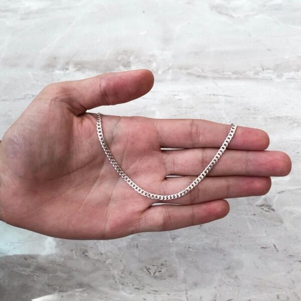 Pulseira de prata grummet